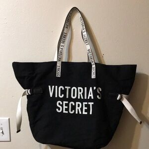 Victoria's Secret Black and White Tote
